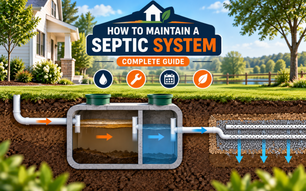 How to Maintain a Septic System (2026) — Complete Guide