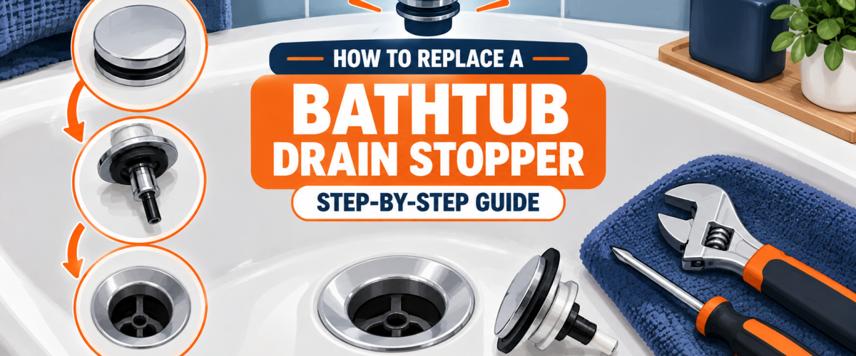 How to Replace a Bathtub Drain Stopper (2026) — Step-by-Step Guide