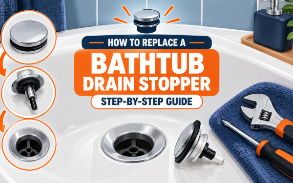 How to Replace a Bathtub Drain Stopper (2026) — Step-by-Step Guide