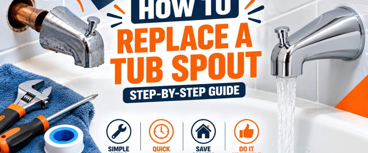 How to Replace a Tub Spout (2026) — Step-by-Step Guide