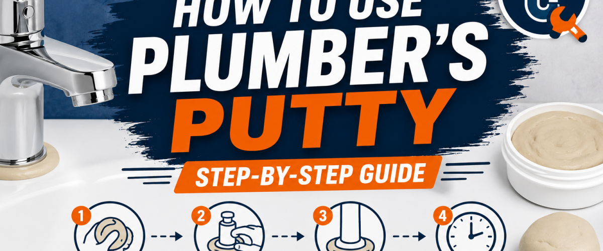 How to Use Plumber’s Putty (2026) — Step-by-Step Guide