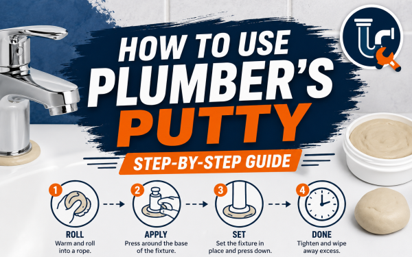 How to Use Plumber’s Putty (2026) — Step-by-Step Guide