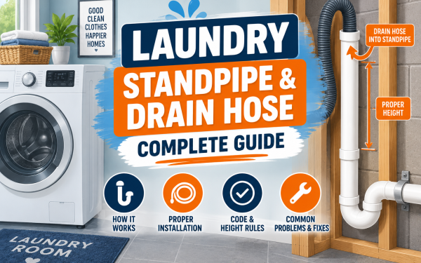 Laundry Standpipe & Drain Hose (2026) — Complete Guide