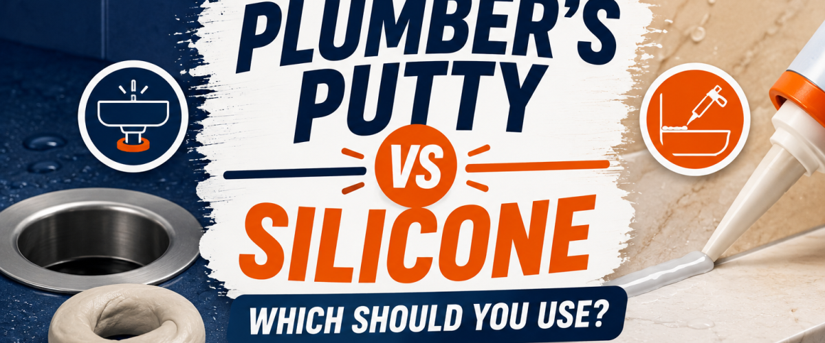 Plumber’s Putty vs Silicone (2026) — Which Should You Use?