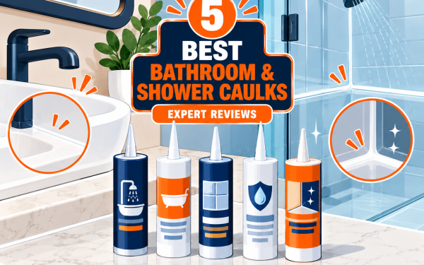 5 Best Bathroom & Shower Caulks (2026) — Expert Reviews