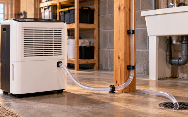 Planning a Dehumidifier Drain? Check the Route Before Buying a Hose