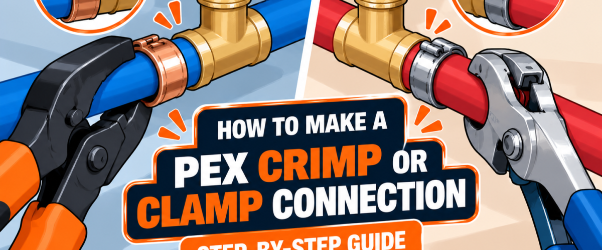 How to Make a PEX Crimp or Clamp Connection (2026) — Step-by-Step Guide